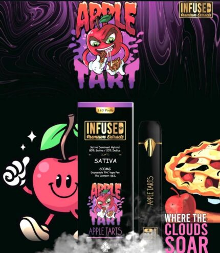 infused premium apple tarts