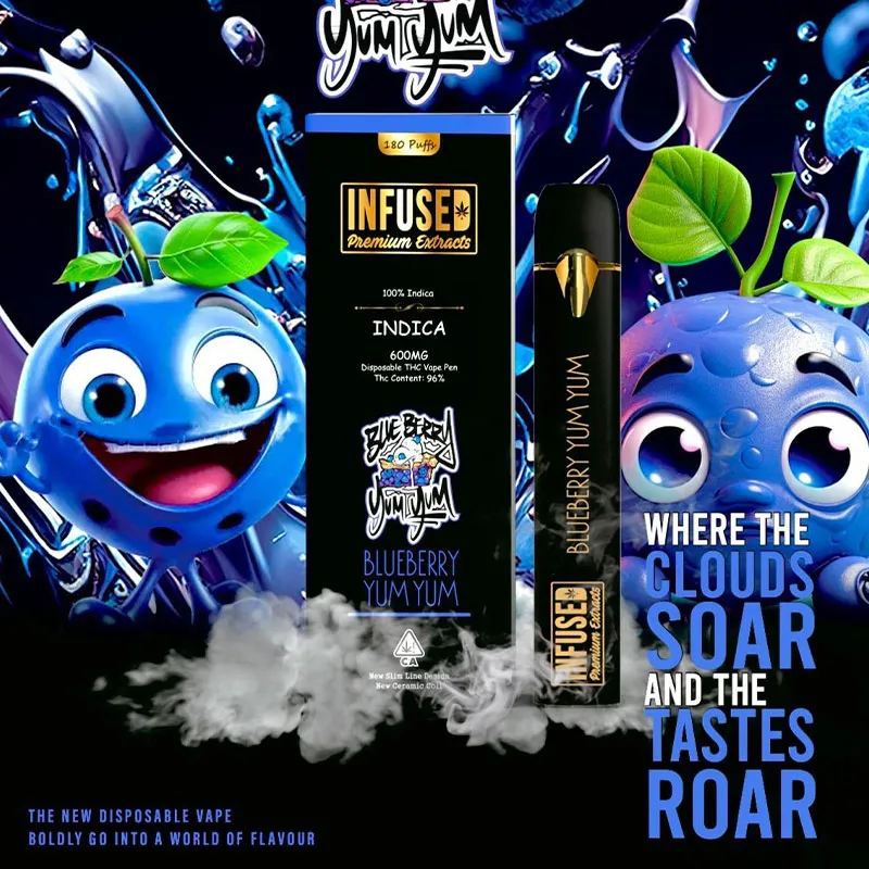 infused premium blueberry yumyum