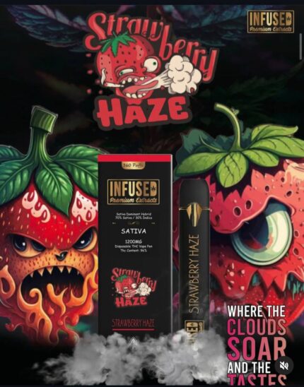 Infused premium strawberry haze