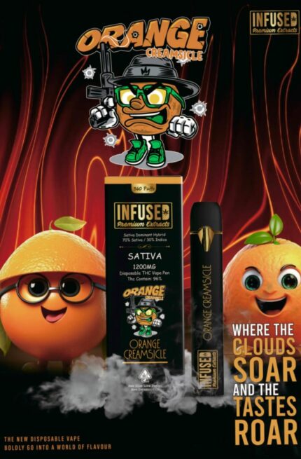 infused premium orange creamsicle